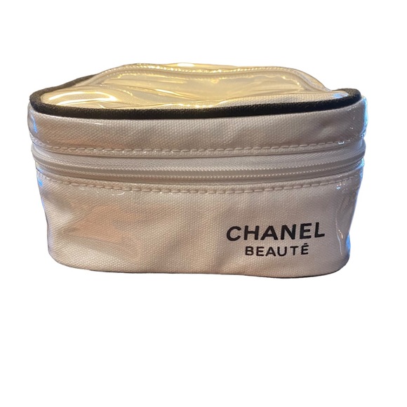 CHANEL Bags Authentic Chanel Beaute Cosmetic Bag Poshmark